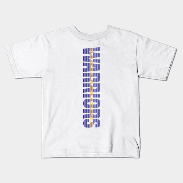 Golden Warriors 2 Kids T-Shirt by HooPet